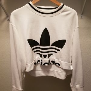 Adidas Crewneck Crop Top